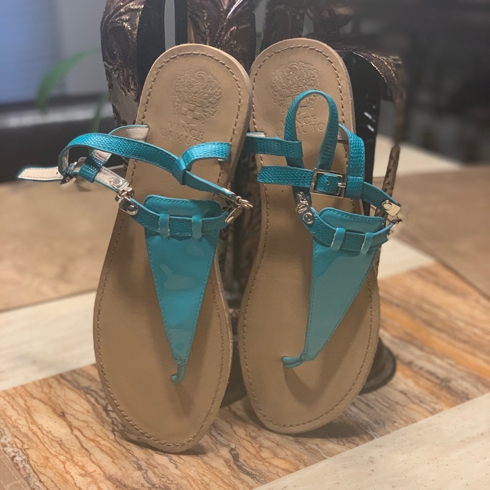 Teal Sandal
